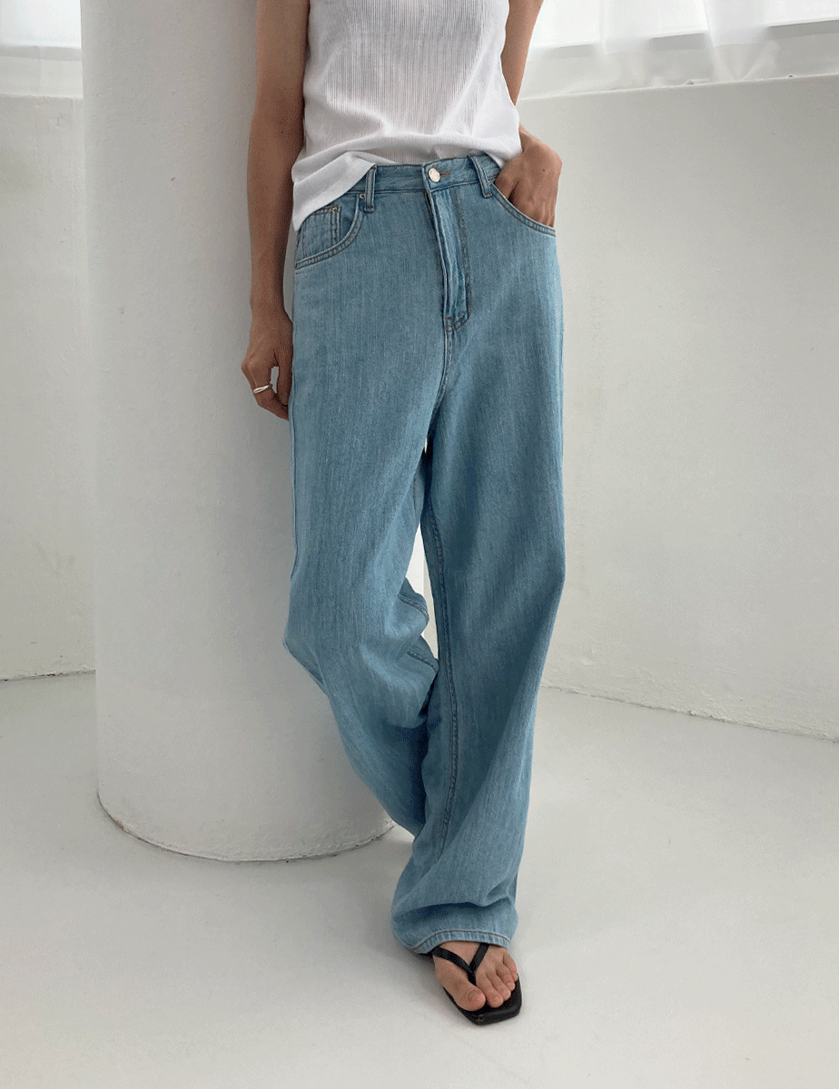 [진청 M 당일출고] cool denim pants (2color)