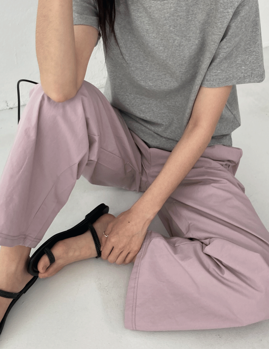 [블랙당일] daily cotton banding pants (5color)