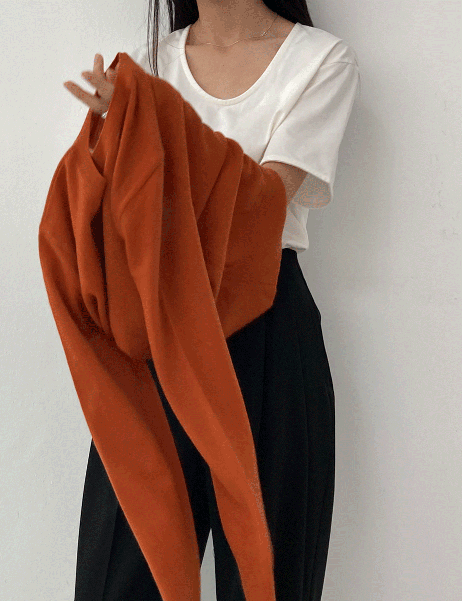 [re-order]cashmere round knit (7color)
