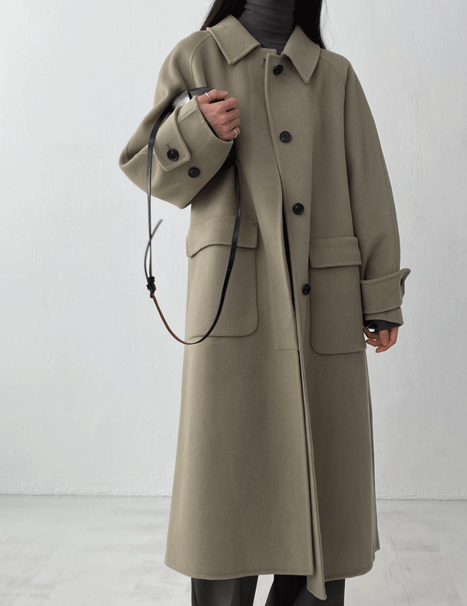 wool handmade coat (2color)