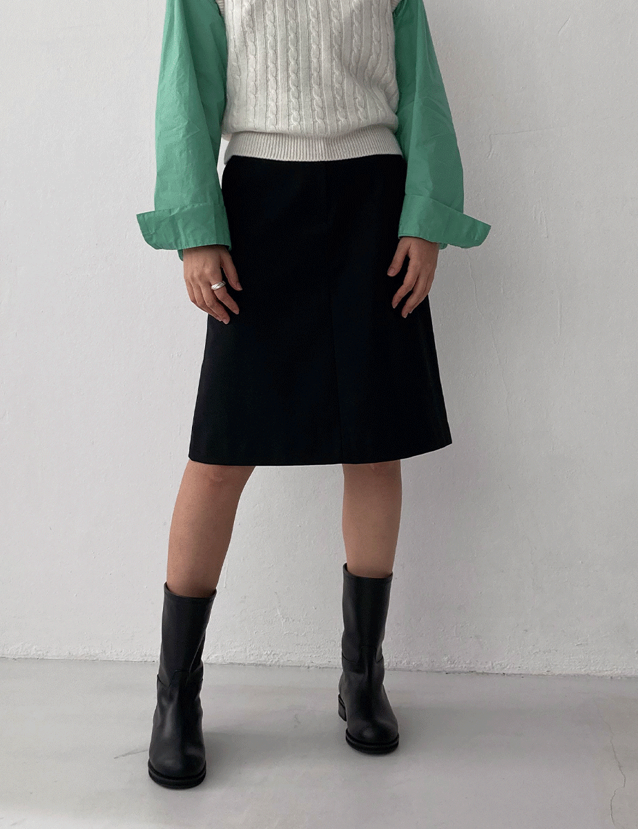 decent midi skirt (2color)
