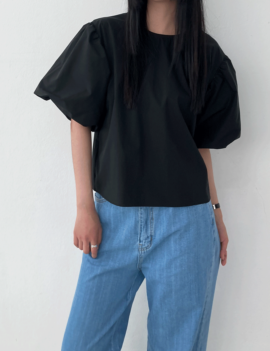 abant puff blouse (2color)